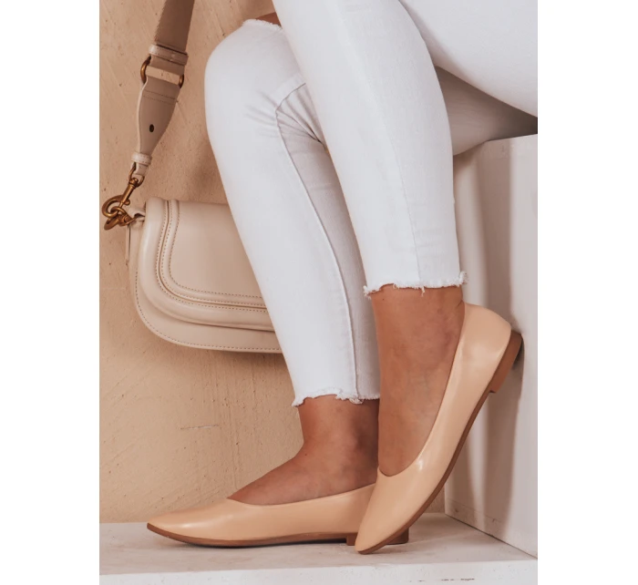 béžové dámské baleríny s hroty Dstreet model 21984747 - FashionStreet béžové dámské baleríny s hroty Dstreet model 21984747 - FashionStreet