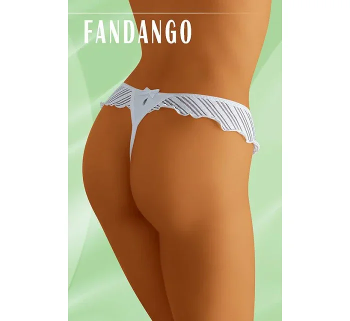 Dámská tanga Fandango white - WOLBAR