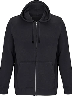 SOL'S Unisex mikina s kapucí z těžké bavlny black model 22424970