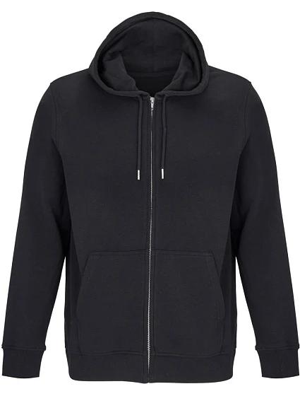 SOL'S Calipso Unisex mikina s kapucí z těžké bavlny 25.4237 black SOL'S Calipso Unisex mikina s kapucí z těžké bavlny 25.4237 black
