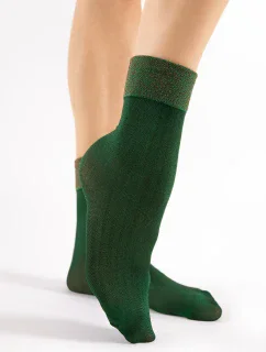 Fiore Gilt 40 DEN G1162 barva: podzimní zelená