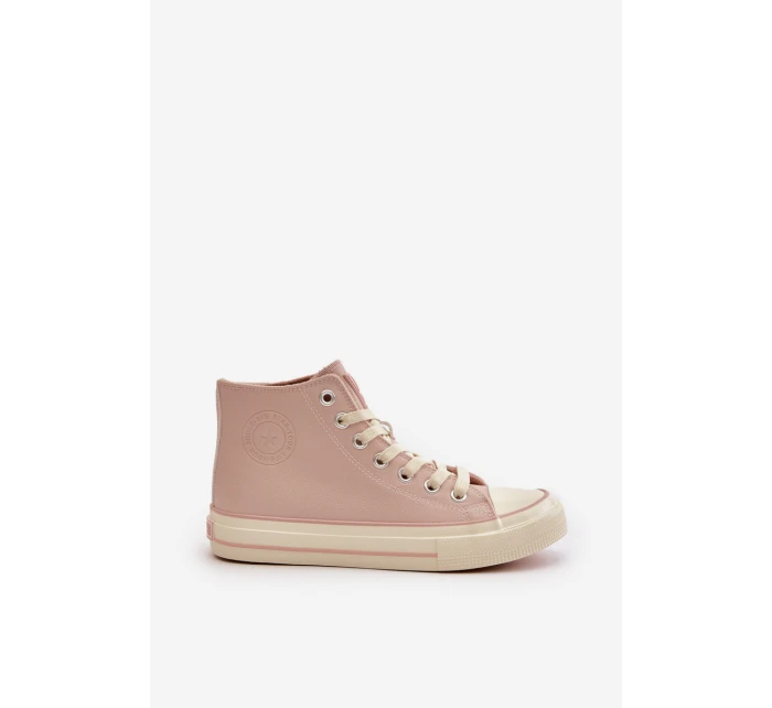 Dámské Tenisky Zateplené Z Eko Kůže Růžové Big Star model 21669440 - Big Star Shoes Dámské Tenisky Zateplené Z Eko Kůže Růžové Big Star model 21669440 - Big Star Shoes