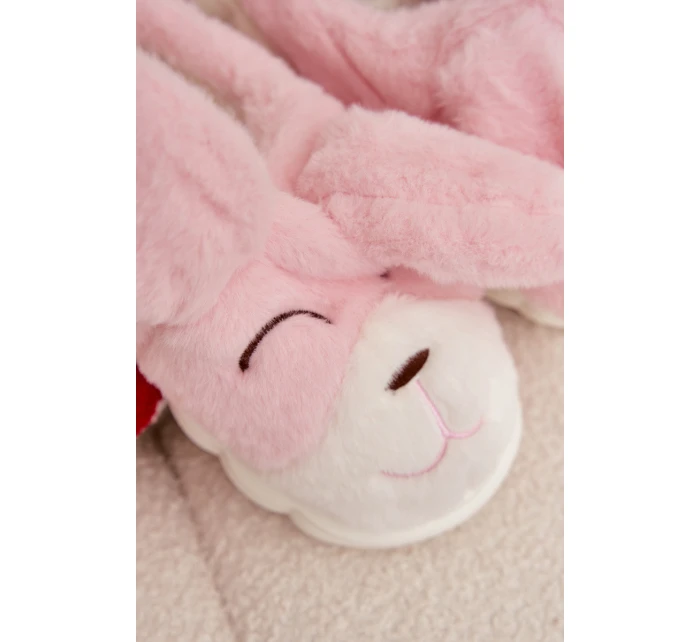 Kožešinové dámské pantofle růžové model 21772462 - Boto Kožešinové dámské pantofle růžové model 21772462 - Boto