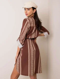 Šaty DHJ SK model 14829128 hnědá - FPrice