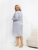 DU KN noční košile FP 602.15 šedá DU KN noční košile FP 602.15 šedá