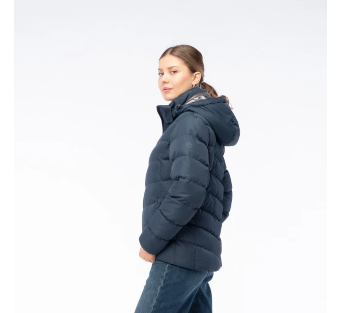 Dámská prošívaná zimní bunda LADY VARMI Tmavě modrá - Hi-Tec