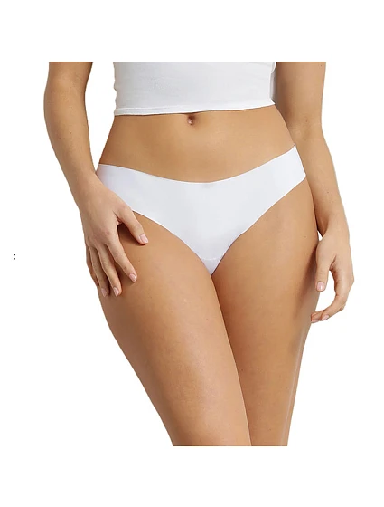 Dámské bezešvé kalhotky model 22047456 BRAZILIAN bílá - Bellinda Dámské bezešvé kalhotky model 22047456 BRAZILIAN bílá - Bellinda