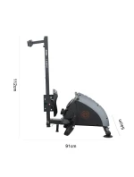 MAGNETICKÝ ERGONOMICKÝ VESLAŘSKÝ TRENAŽÉR R401-2 ENERO FIT