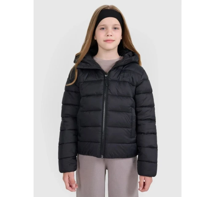 Dětská unisexová péřová bunda se syntetickou výplní 4F 4FJRAW25TDJAU0804-20S