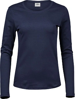Tee Jays TJ 590 Dámské tričko Interlock s dlouhým rukávem 18.0590 navy