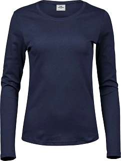 Tee Jays TJ 590 Dámské tričko Interlock s dlouhým rukávem 18.0590 navy