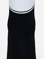 Mr. Socks L 05010 Sportovní ponožky "Ballersocks Light" 88.5010 black/white