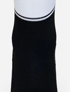Mr. Socks L 05010 Sportovní ponožky "Ballersocks Light" 88.5010 black/white