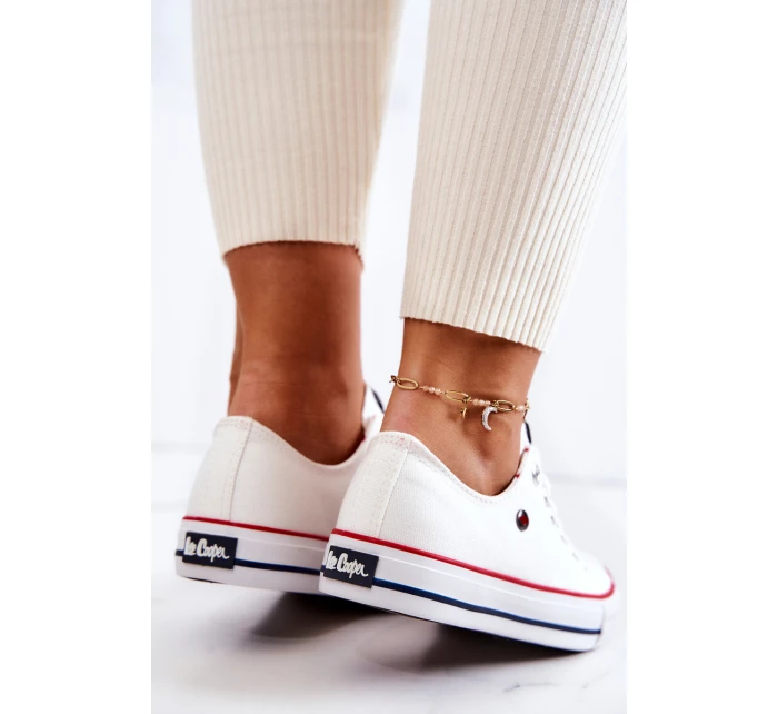 Dámské Tenisky model 21576313 Bílé - Lee Cooper Dámské Tenisky model 21576313 Bílé - Lee Cooper