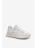 Dámské bílé tenisky z ekokože Kaimans Dámské bílé tenisky z ekokože Kaimans