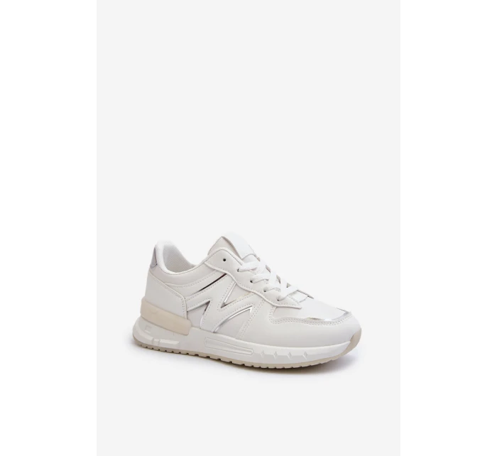 Dámské bílé tenisky z ekokože Kaimans Dámské bílé tenisky z ekokože Kaimans