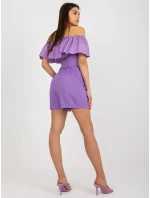 Šortky model 18375385 fialová - FPrice Šortky model 18375385 fialová - FPrice