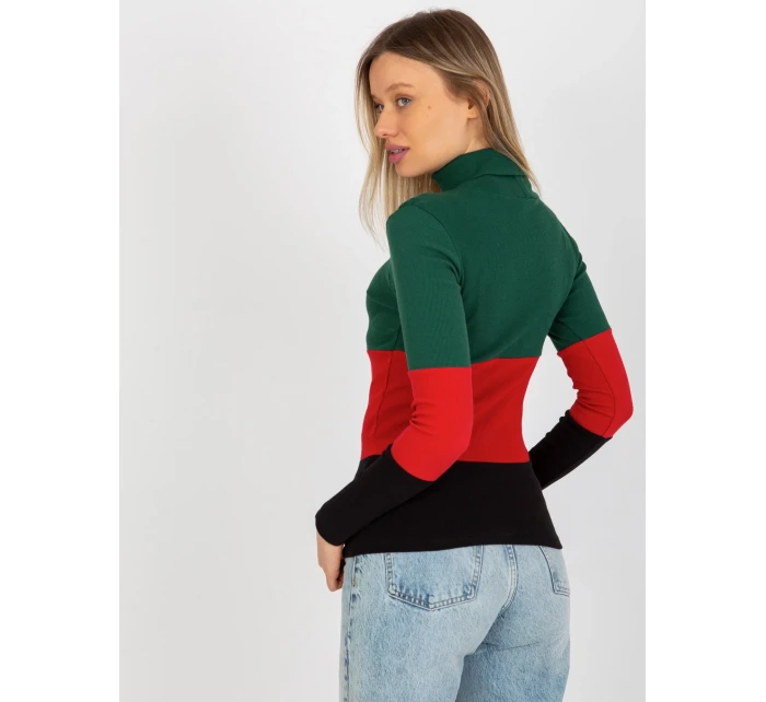 Dámská halenka RV BZ 8465 1.93P tmavě zelená - FPrice