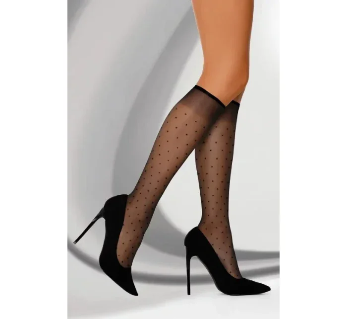 Dámské podkolenky Matria 20 DEN černé- LivCo CORSETTI FASHION