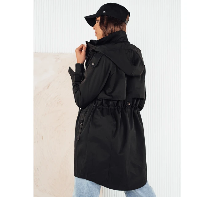 Dámská přechodná bunda parka BRENS černá FashionStreet TY4230 Dámská přechodná bunda parka BRENS černá FashionStreet TY4230