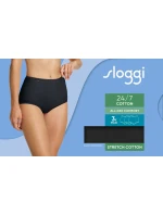 sloggi 24/7 Cotton Maxi C3P - BLACK - SLOGGI BLACK - SLOGGI sloggi 24/7 Cotton Maxi C3P - BLACK - SLOGGI BLACK - SLOGGI
