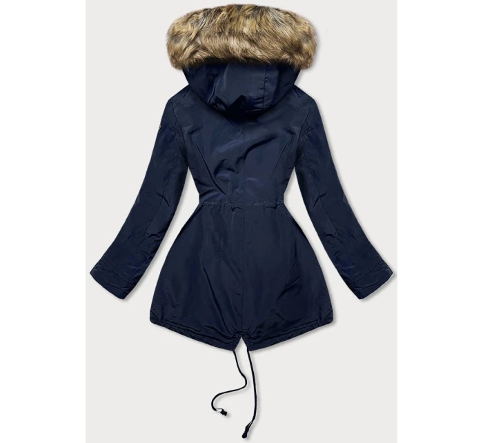 PARKA DAMSKA Z  GRANATOWA model 21243408 - LHD