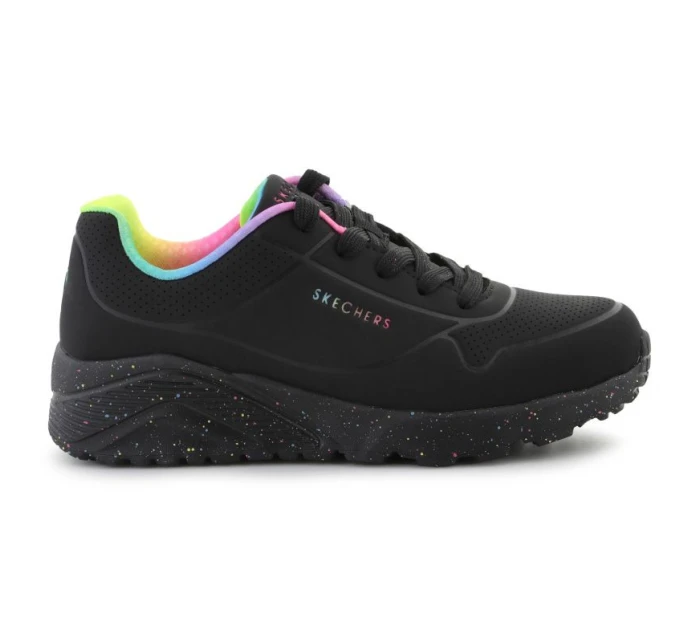 Boty Skechers Uno Lite Rainbow Speckle Jr 310456L-BKMT