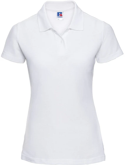 Russell Athletic 539F Dámské piqué polo 10.539F white Russell Athletic 539F Dámské piqué polo 10.539F white