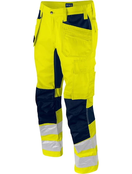 ProJob 6570 Waistpants Stretch (62-64) Strečové bezpečnostní kalhoty 64.570X yellow/navy ProJob 6570 Waistpants Stretch (62-64) Strečové bezpečnostní kalhoty 64.570X yellow/navy