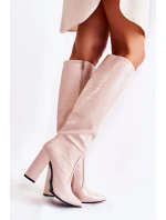 Módní Boty Na Béžové model 21592953 - Boto