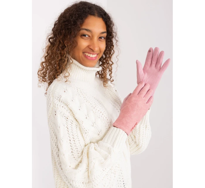 Rukavice AT RK 239302.10x světle růžová