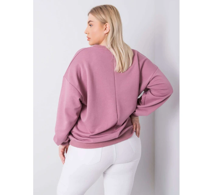 Mikina RV BL 6316.16X tmavě růžová