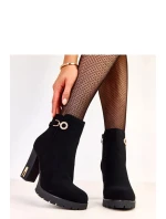 Boty na podpatku model 219958 Solea Boty na podpatku model 219958 Solea