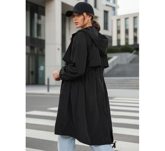 Dámská bunda parka černá Dstreet model 21972985 - FashionStreet Dámská bunda parka černá Dstreet model 21972985 - FashionStreet