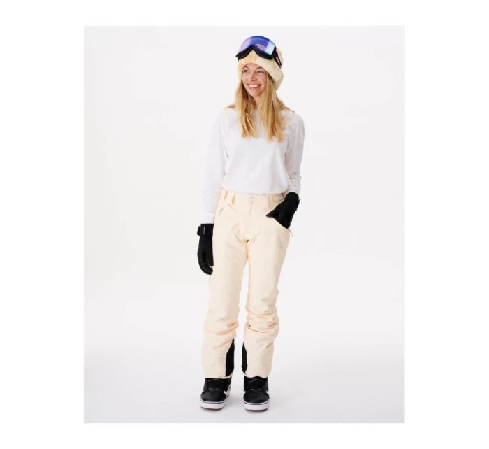 Lyžařské kalhoty RIP CURL Rider s vysokým pasem bílé Lyžařské kalhoty RIP CURL Rider s vysokým pasem bílé
