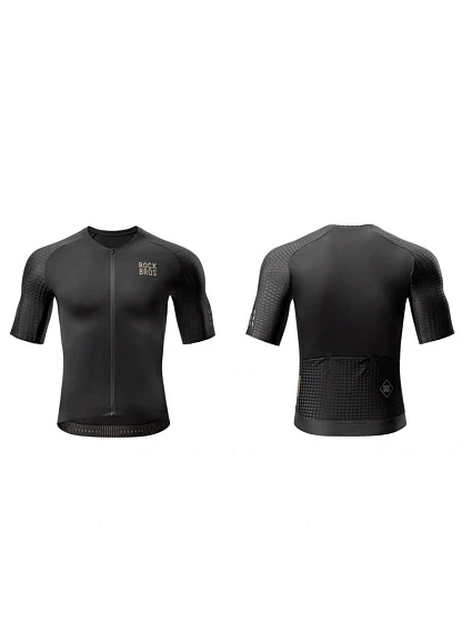 Rockbros YDDX011 Cyklistický dres Diamond s krátkým rukávem - velikost XXS - černý Rockbros YDDX011 Cyklistický dres Diamond s krátkým rukávem - velikost XXS - černý