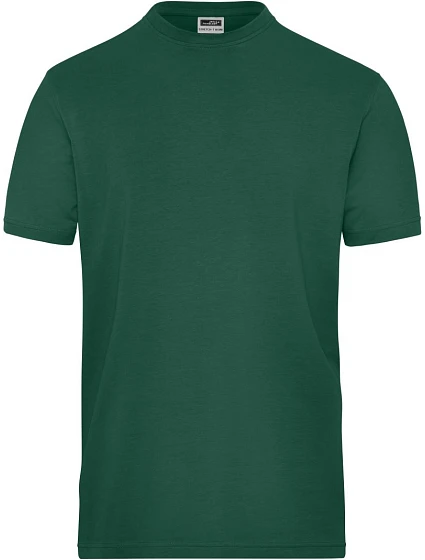 Daiber JN 1802 Pánské pracovní tričko z bio bavlny - Solid 02.1802 dark green Daiber JN 1802 Pánské pracovní tričko z bio bavlny - Solid 02.1802 dark green