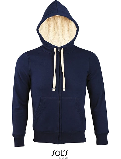 SOL'S Sherpa Unisex mikina s kapucí 25.0584 french navy SOL'S Sherpa Unisex mikina s kapucí 25.0584 french navy