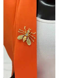 Brož  bílý model 18754325 - K-Fashion