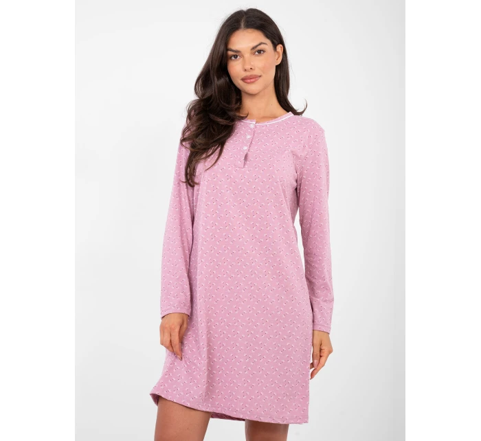 DU KN noční košile FP 105.36 tmavě růžová DU KN noční košile FP 105.36 tmavě růžová