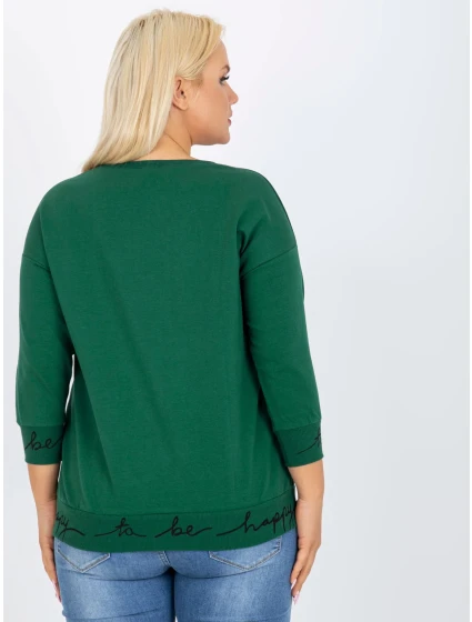 Mikina RV BL 5978.06P černozelená Mikina RV BL 5978.06P černozelená