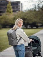 Dámský batoh na kočárek Vuch Mina Grey Dámský batoh na kočárek Vuch Mina Grey