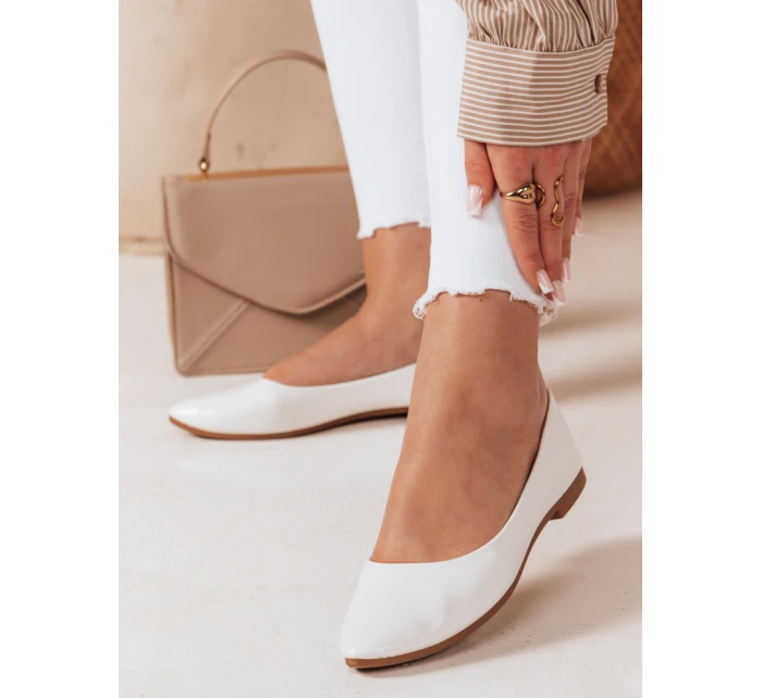 Dámské baleríny ILLARI white FashionStreet ZY0773 Dámské baleríny ILLARI white FashionStreet ZY0773