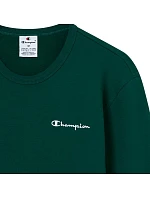 Pánská mikina Crewneck Sweatshirt green  pánské model 21493734 - CHAMPION