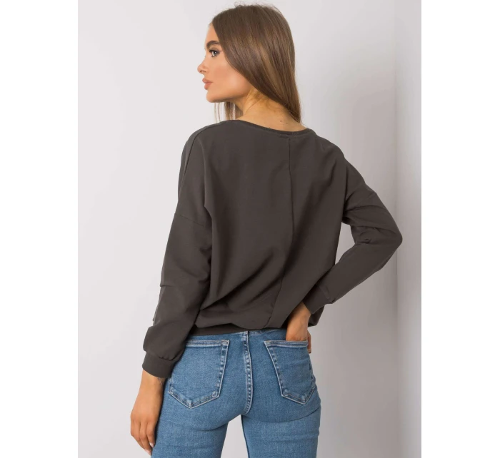 Mikina RV BL 0192.55P tmavá khaki