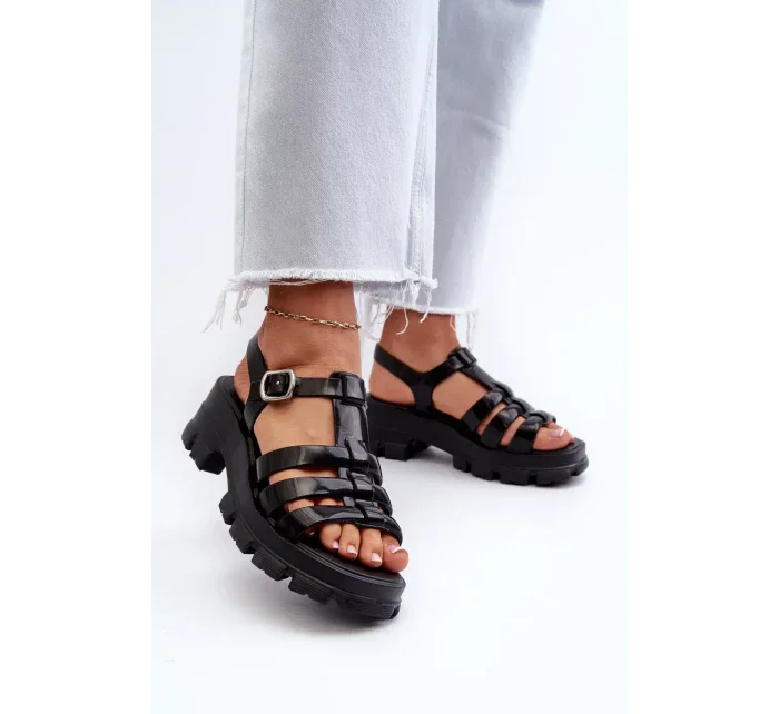 ZAXY Dámské sandály černé ZAXY Dámské sandály černé