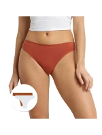 Dámská tanga 2 ks DIM BODY TOUCH THONG 2 ks - BELLINDA - cihlová Dámská tanga 2 ks DIM BODY TOUCH THONG 2 ks - BELLINDA - cihlová