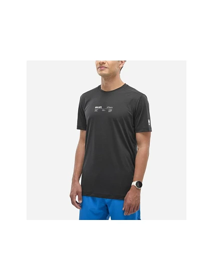 Pánské tričko MILLET Intense Essential Ts Ss M, černé