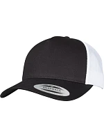 Flexfit 6506 5 panelová Retro Trucker kšiltovka 55.6506 black/white