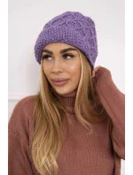 Roma fleecová čepice fialová model 18749873 - K-Fashion